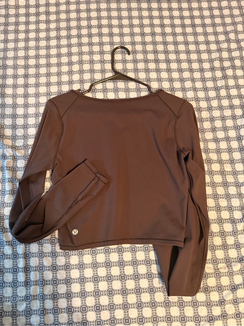 lululemon athletica Align Women's Long Sleeve Crop Top in Black